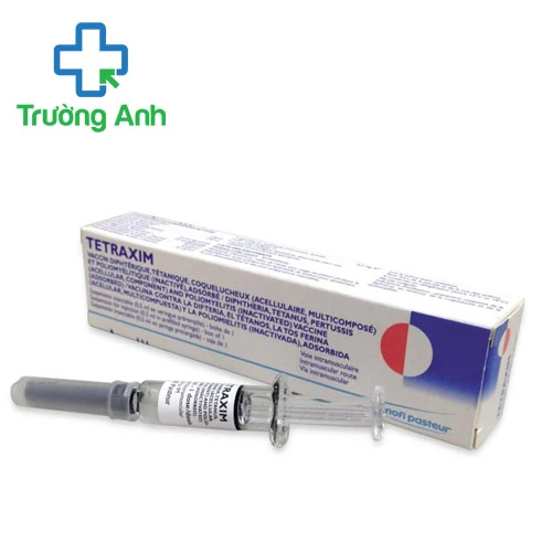 Tetraxim 0.5ml - Vắc xin phòng bệnh bạch hầu, uốn ván, ho gà, bại liệt hiệu quả