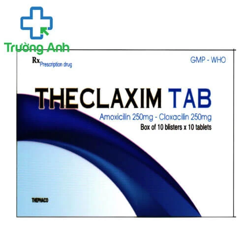 THECLAXIM TAB - Thuốc điều trị nhiễm khuẩn hiệu quả của THEPHACO