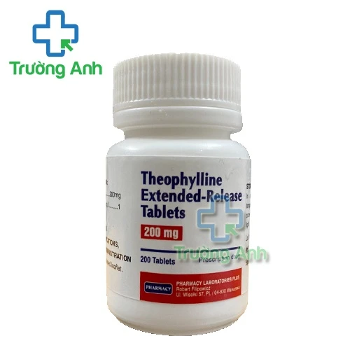 Theophylline Extended-Release 200mg Pharmacy Lab - Thuốc điều trị hen phế quản