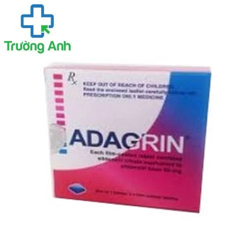 Adagrin 50mg - Thuốc điều trị rối loạn cương dương hiệu quả