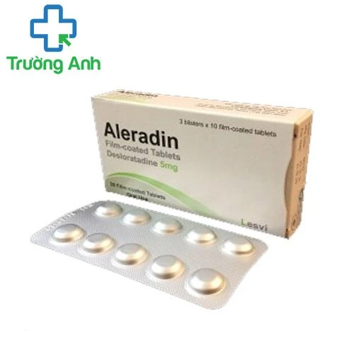 Aleradin - Thuốc điều trị viêm mũi dị ứng, mề đay hiệu quả của Lesvi