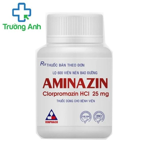 Aminazin 25mg Vinphaco - Thuốc điều trị tâm thần phân liệt hiệu quả