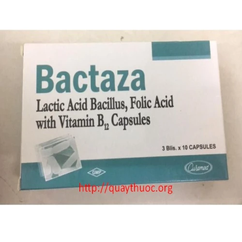 Bactaza - Thực phẩm chức năng điều trị thiếu máu hiệu quả
