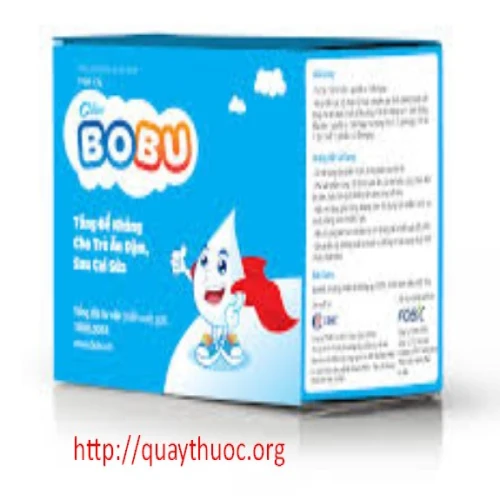 Bobu - Thực phẩm chức năng cho trẻ nhỏ hiệu quả