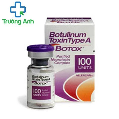Botox 100 Units Allergan - Thuốc dung dịch tiêm giãn cơ hiệu quả 