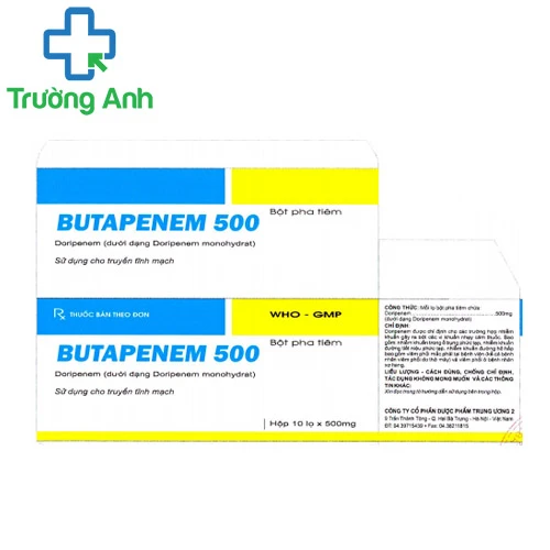 Butapenem 500 - Thuốc điều trị nhiễm khuẩn hiệu quả của Dopharma