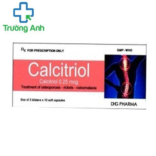 Calcitriol DHG - Thuốc điều trị loãng xương hiệu quả