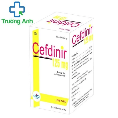 Cefdinir 125mg MD Pharco - Thuốc trị nhiễm khuẩn hiệu quả