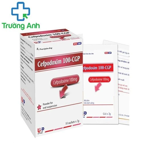 Cefpodoxim 100-CGP USP (bột) - Thuốc điều trị nhiễm khuẩn hiệu quả