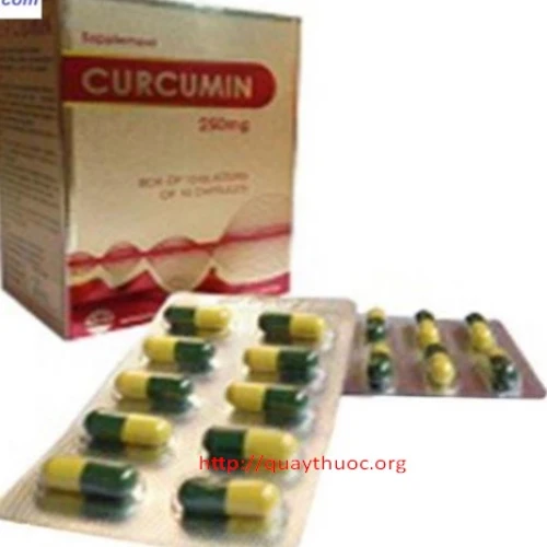 Curcumin 250mg - Thực phẩm chức năng chống ung thư hiệu quả