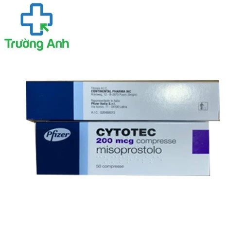 Cytotec 200mcg - Thuốc điều trị viêm loét dạ dày hiệu quả của Pfizer