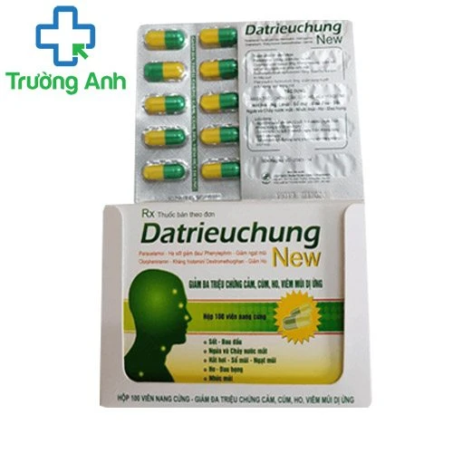 Datrieuchung - New (viên) - Thuốc điều trị cảm cúm, ho của Pharbaco 