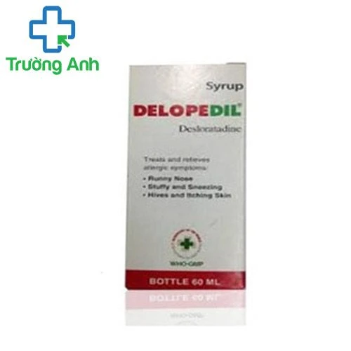 Delopedil siro - Thuốc điều trị viêm mũi dị ứng hiệu quả