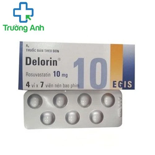 Delorin 10mg - Thuốc điều trị tăng cholesterol máu hiệu quả của Egis