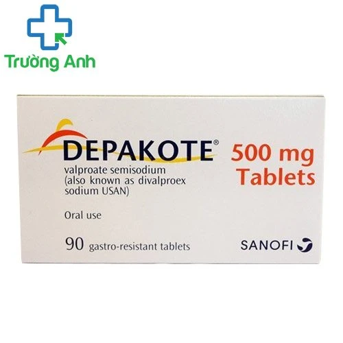 Depakote 500mg Tablets Sanofi - Thuốc điều trị động kinh của Pháp