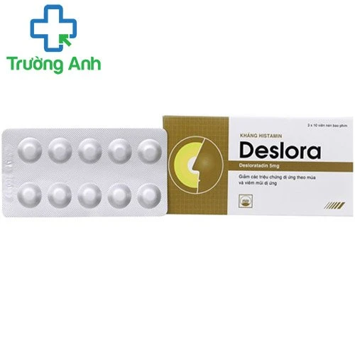 Deslora Pymepharco - Thuốc điều trị viêm mũi dị ứng, mề đay hiệu quả