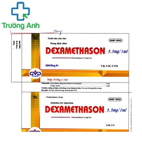 Dexamethason 3,3mg/1ml MD Pharco - Thuốc chống viêm, giảm đau hiệu quả