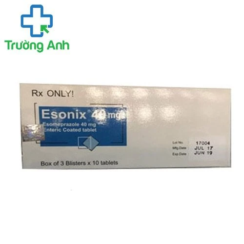 Esonix 40mg - Thuốc điều trị viêm thực quản hiệu quả của Bangladesh