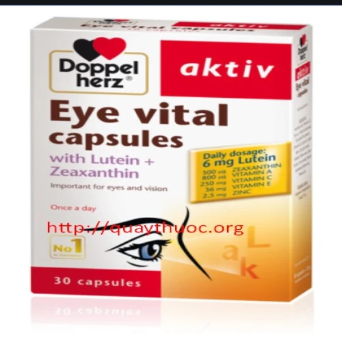 EYE VITAL CAPSULES - Thực phẩm chức năng bổ mắt hiệu quả