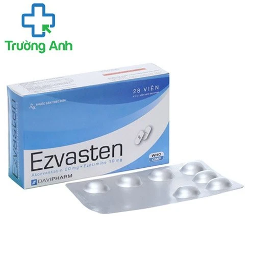 Ezvasten - Thuốc điều trị tăng cholesterol máu hiệu quả của Davipharm