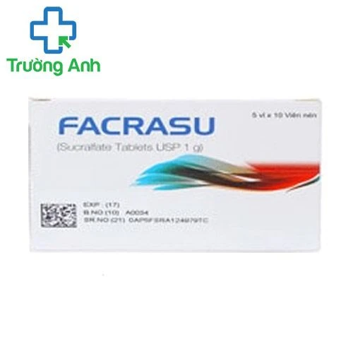 Facrasu - Thuốc điều trị viên loét dạ dày, tá tràng hiệu quả