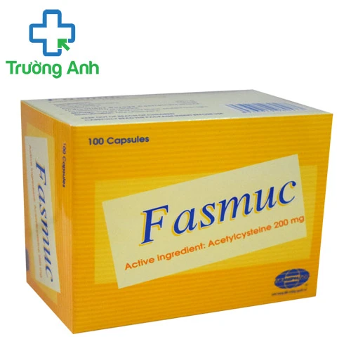 Fasmuc - Thuốc giúp tiêu nhầy, long đờm đường hô hấp hiệu quả
