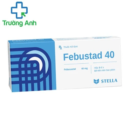 Febustad 40 - Thuốc điều trị tăng axit uric máu mãn tính ở người bị gout