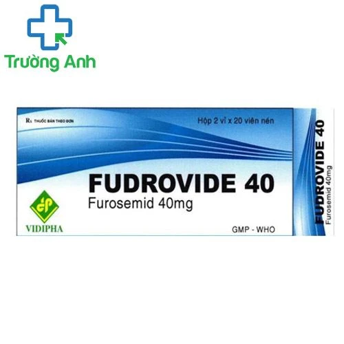Fudrovide 40 - Thuốc điều trị tăng huyết áp hiệu quả của Vidipha
