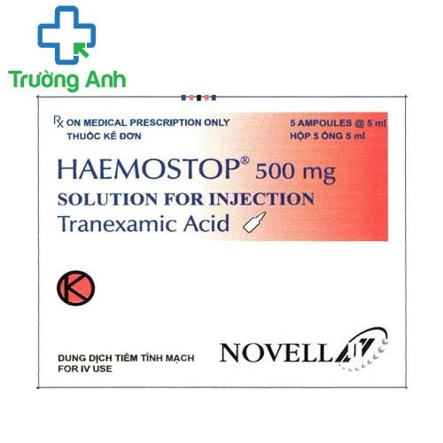 Haemostop 500mg Novell - Thuốc điều trị chảy máu của India