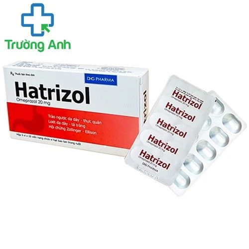 Hatrizol - Thuốc điều trị trào ngược dạ dày, thực quản, loét dạ dày