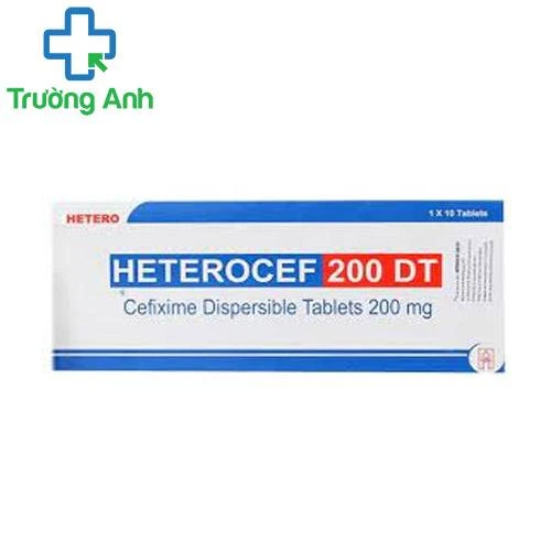 Heterocef 200 DT - Thuốc kháng sinh điều trị nhiễm khuẩn hiệu quả của Ấn độ