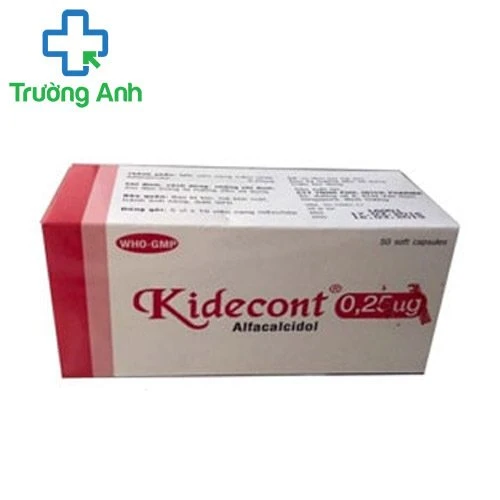 Kidecont 0.25 mcg - Thuốc điều trị loãng xương hiệu quả