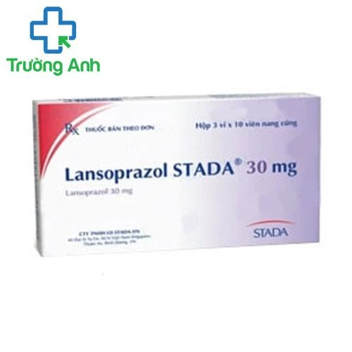 Lansoprazol Stada 30mg - Thuốc điều trị viêm loét dạ dày, tá tràng hiệu quả