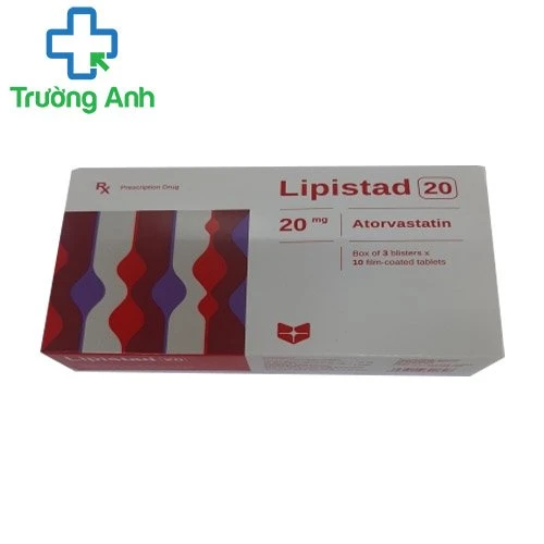 Lipistad 20 - Thuốc làm giảm cholesterol máu hiệu quả của Stada