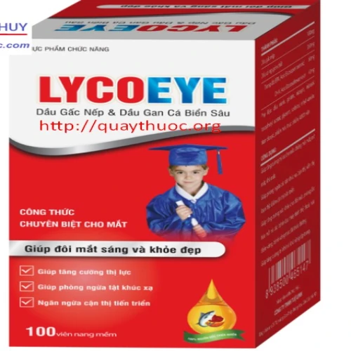 Lycoeye - Thực phẩm chức năng tăng cường thị lực hiệu quả