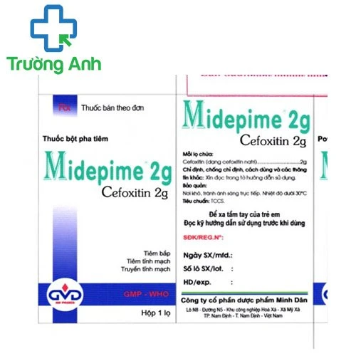 Midepime 2g - Thuốc điều trị nhiễm khuẩn hiệu quả của MD Pharco