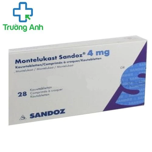 Montelukast Sandoz 4mg - Thuốc phòng và điều trị hen phế quản hiệu quả