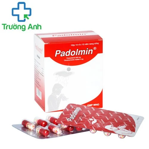 Padolmin Bidiphar- Thuốc điều trị cảm sốt, chống dị ứng, giảm đau nhức hiệu quả