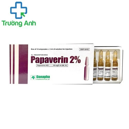 Papaverin 2% Danapha - Thuốc điều trị dạ dày hiệu quả
