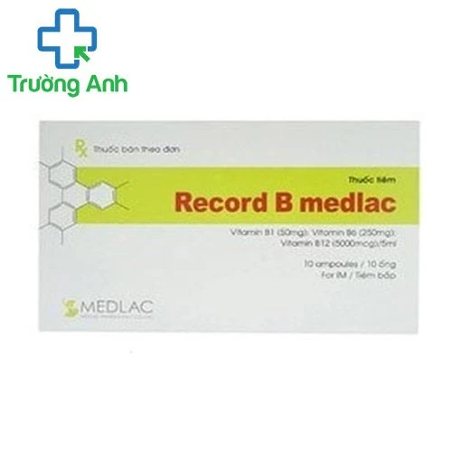 Record B Medlac - Thuốc điều trị viêm da dây thần kinh hiệu quả