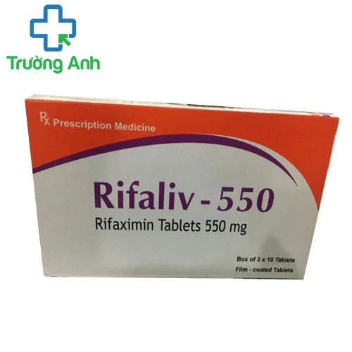 Rifaliv 550mg - Thuốc điều trị bệnh não gan hiệu quả của Ấn Độ