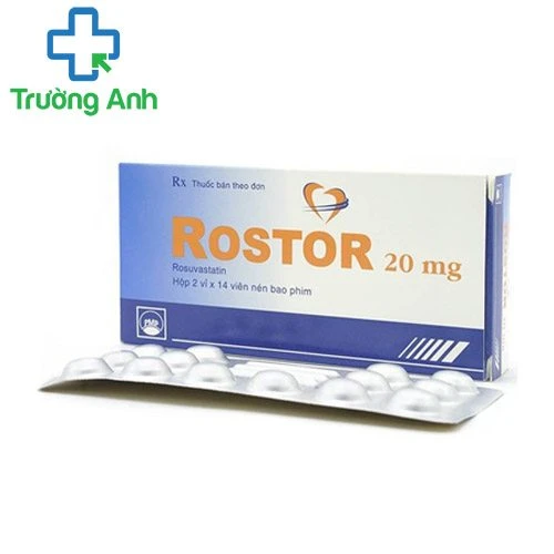 Rostor 20mg - Thuốc điều trị tăng cholesterol hiệu quả của Pymepharco