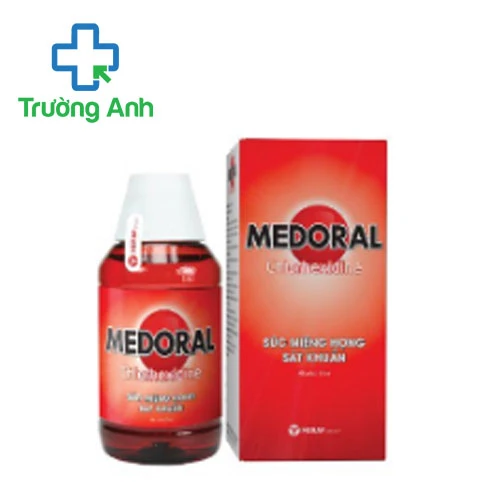 Thuốc súc miệng họng Medoral 125ml - Hỗ trợ điều trị nhiễm khuẩn họng