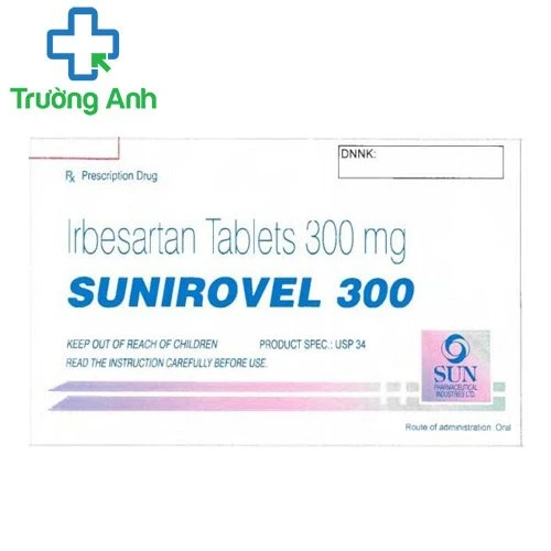 Sunirovel 300 - Thuốc điều trị tăng huyết áp vô căn hiệu quả của India