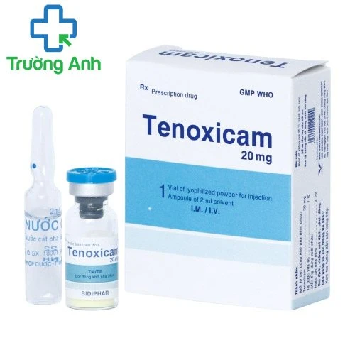 Tenoxicam 20mg Bidiphar - Thuốc chống viêm, giảm đau xương khớp hiệu quả