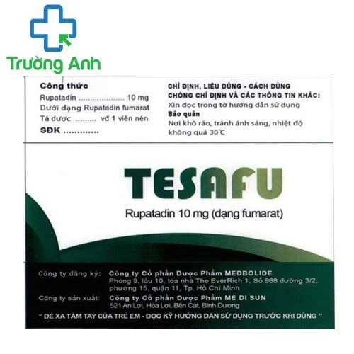 Tesafu - Thuốc điều trị viêm mũi dị ứng và mề đay hiệu quả