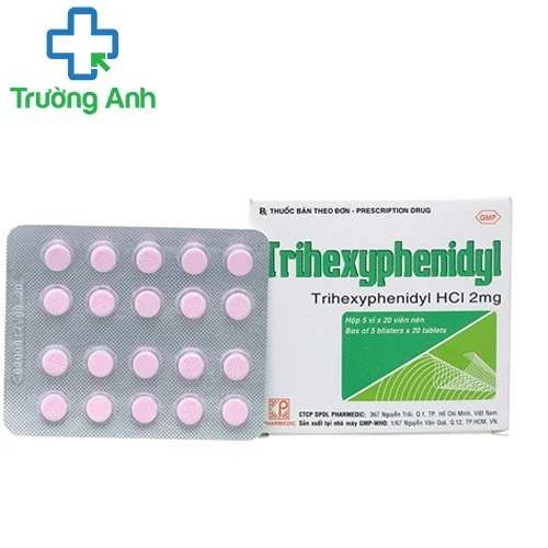 Trihexyphenidyl Pharmedic - Thuốc điều trị bệnh Parkinson hiệu quả