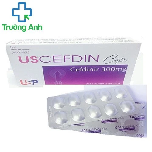 USCEFDIN cap USP - Thuốc điều trị các nhiễm khuẩn từ nhẹ tới vừa  