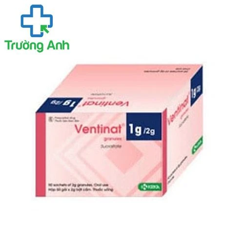Ventinat 1g - Thuốc điều trị viêm loét dạ dày, tá tràng hiệu quả