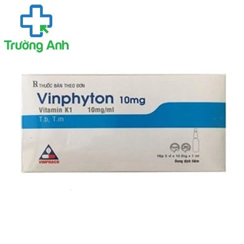 Vinphyton 10mg - Thuốc điều trị chảy máu hiệu quả